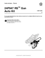 Preview for 1 page of Graco RS 24P947 Instructions Manual