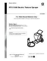 Graco RTX 1500 248201 Repair And Parts Manual preview