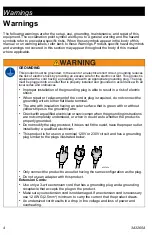 Preview for 4 page of Graco RTX5000 Operation, Parts