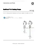 Preview for 1 page of Graco SaniForce 24E836 Instructions And Parts