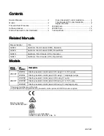 Preview for 2 page of Graco SaniForce 25D009 Instructions - Parts Manual