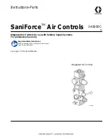 Preview for 1 page of Graco SaniForce 25E030 Instructions And Parts