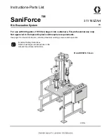 Graco SaniForce BES Series Instructions-Parts List Manual предпросмотр