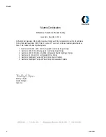 Preview for 4 page of Graco SaniForce FW1111 Instructions Manual