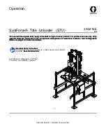 Preview for 1 page of Graco SaniForce STU Series Operation