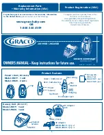 Preview for 1 page of Graco Secure Coverage 2M19VIB Owner'S Manual