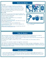 Preview for 3 page of Graco Secure Coverage 2M19VIB Owner'S Manual