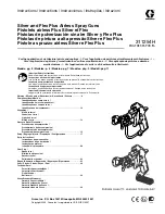 Graco Silver 234237 A Instruction Manual preview