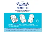 Graco SLIMFIT LX User Manual предпросмотр