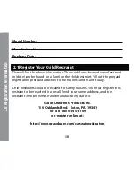 Preview for 10 page of Graco SMART SEAT PD163434A Owner'S Manual