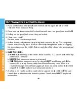 Preview for 46 page of Graco SMART SEAT PD163434A Owner'S Manual