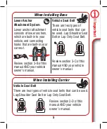 Preview for 5 page of Graco SNUGRIDE 35 LITE LX Instruction Manual