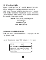 Preview for 7 page of Graco SnugRide Classic Connect 35 Owner'S Manual