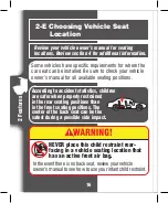 Preview for 16 page of Graco SNUGRIDE SNUGFIT 35 Instruction Manual