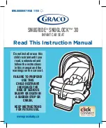 Предварительный просмотр 5 страницы Graco SnugRide SnugLock 30 Instruction Manual