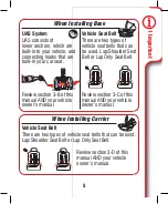 Preview for 9 page of Graco SnugRide SnugLock 30 Instruction Manual