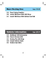 Preview for 3 page of Graco SNUGRIDE SNUGLOCK Instruction Manual