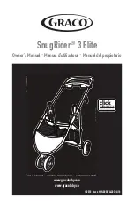 Graco SnugRider 3 Elite Owner'S Manual предпросмотр