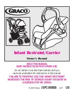 Preview for 1 page of Graco Spree ISPC089BB Owner'S Manual