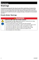 Предварительный просмотр 4 страницы Graco Standard Series Operation, Parts