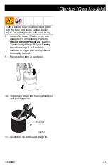 Предварительный просмотр 21 страницы Graco Standard Series Operation, Parts