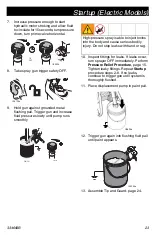 Предварительный просмотр 23 страницы Graco Standard Series Operation, Parts