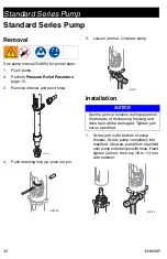 Предварительный просмотр 32 страницы Graco Standard Series Operation, Parts