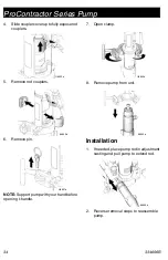 Предварительный просмотр 34 страницы Graco Standard Series Operation, Parts