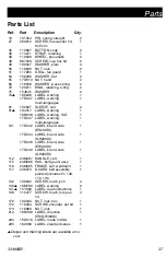 Предварительный просмотр 37 страницы Graco Standard Series Operation, Parts