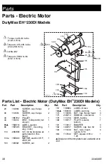 Предварительный просмотр 38 страницы Graco Standard Series Operation, Parts