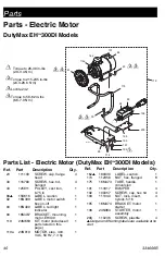 Предварительный просмотр 40 страницы Graco Standard Series Operation, Parts