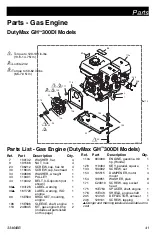 Предварительный просмотр 41 страницы Graco Standard Series Operation, Parts