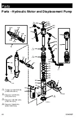 Предварительный просмотр 44 страницы Graco Standard Series Operation, Parts