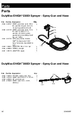 Предварительный просмотр 46 страницы Graco Standard Series Operation, Parts