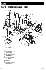 Предварительный просмотр 54 страницы Graco Standard Series Operation, Parts