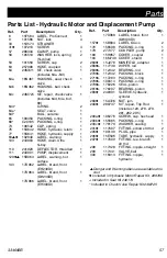 Предварительный просмотр 57 страницы Graco Standard Series Operation, Parts