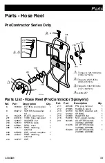 Предварительный просмотр 59 страницы Graco Standard Series Operation, Parts