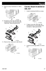 Предварительный просмотр 47 страницы Graco T-MAX 506 Operation - Repair - Parts