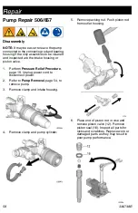 Предварительный просмотр 58 страницы Graco T-MAX 506 Operation - Repair - Parts