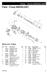 Предварительный просмотр 75 страницы Graco T-MAX 506 Operation - Repair - Parts