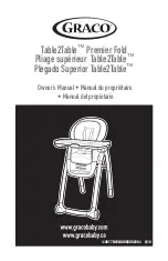 Graco Table2Table Premier Fold Owner'S Manual preview