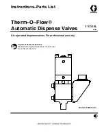 Preview for 1 page of Graco Therm-O-Flow 194485 Instructions-Parts List Manual