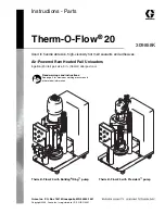 Graco Therm-O-Flow 20 Instructions - Parts Manual предпросмотр