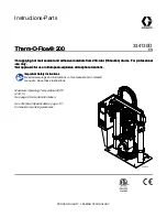 Graco Therm-O-Flow 200 Instructions-Parts List Manual предпросмотр