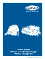 Graco Toddler Booster Owner'S Manual предпросмотр