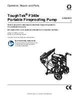 Preview for 1 page of Graco ToughTek F340e Operation, Repair, And Parts