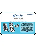 Preview for 1 page of Graco TRANZITIONS Instruction Manual