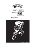 Graco Trax Jogger Owner'S Manual предпросмотр