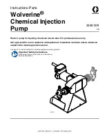 Preview for 1 page of Graco Wolverine A261 Series Instructions-Parts List Manual