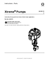 Предварительный просмотр 1 страницы Graco Xtreme 24N976 Instructions - Parts Manual